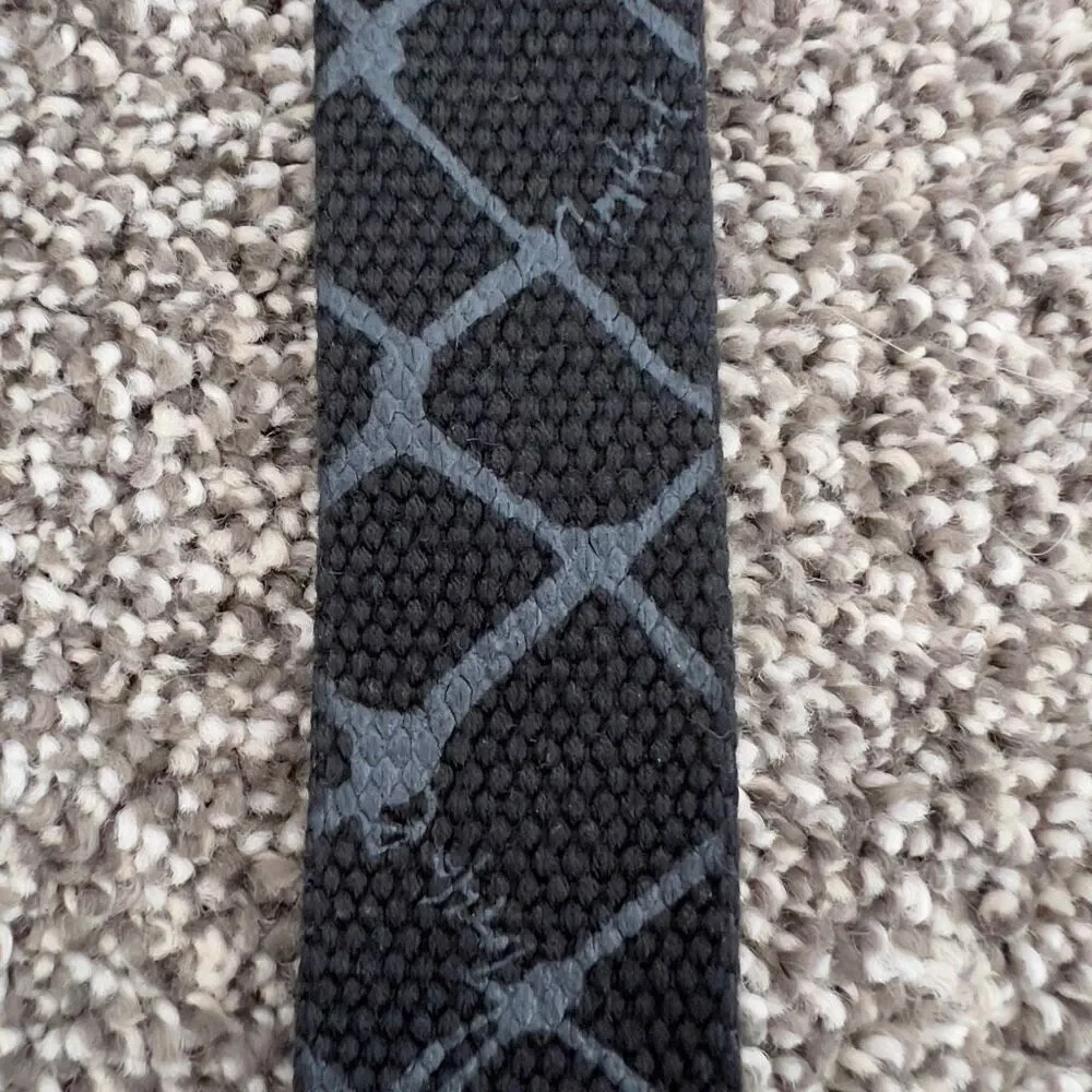 Kohls Black Patterned D-Ring Belt for Boy